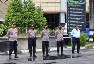 Pastikan Kesiapan Tim Dalmas dalam menghadapi Pengamanan Pemilu 2024