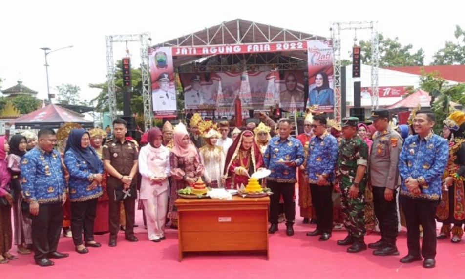 Pembukaan Jati Agung Fair 2022 Berlangsung Meriah