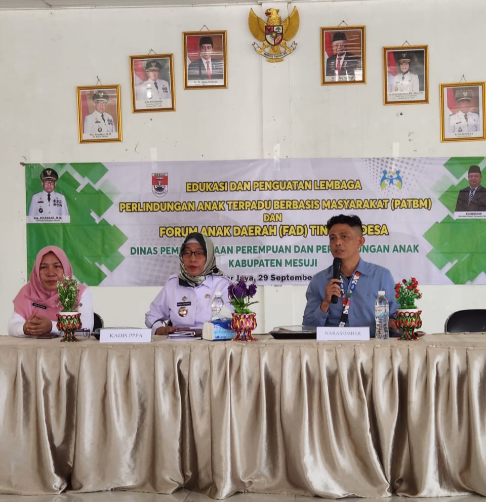 Pemkab Mesuji Edukasi PATBM dan FAD Tingkat Desa