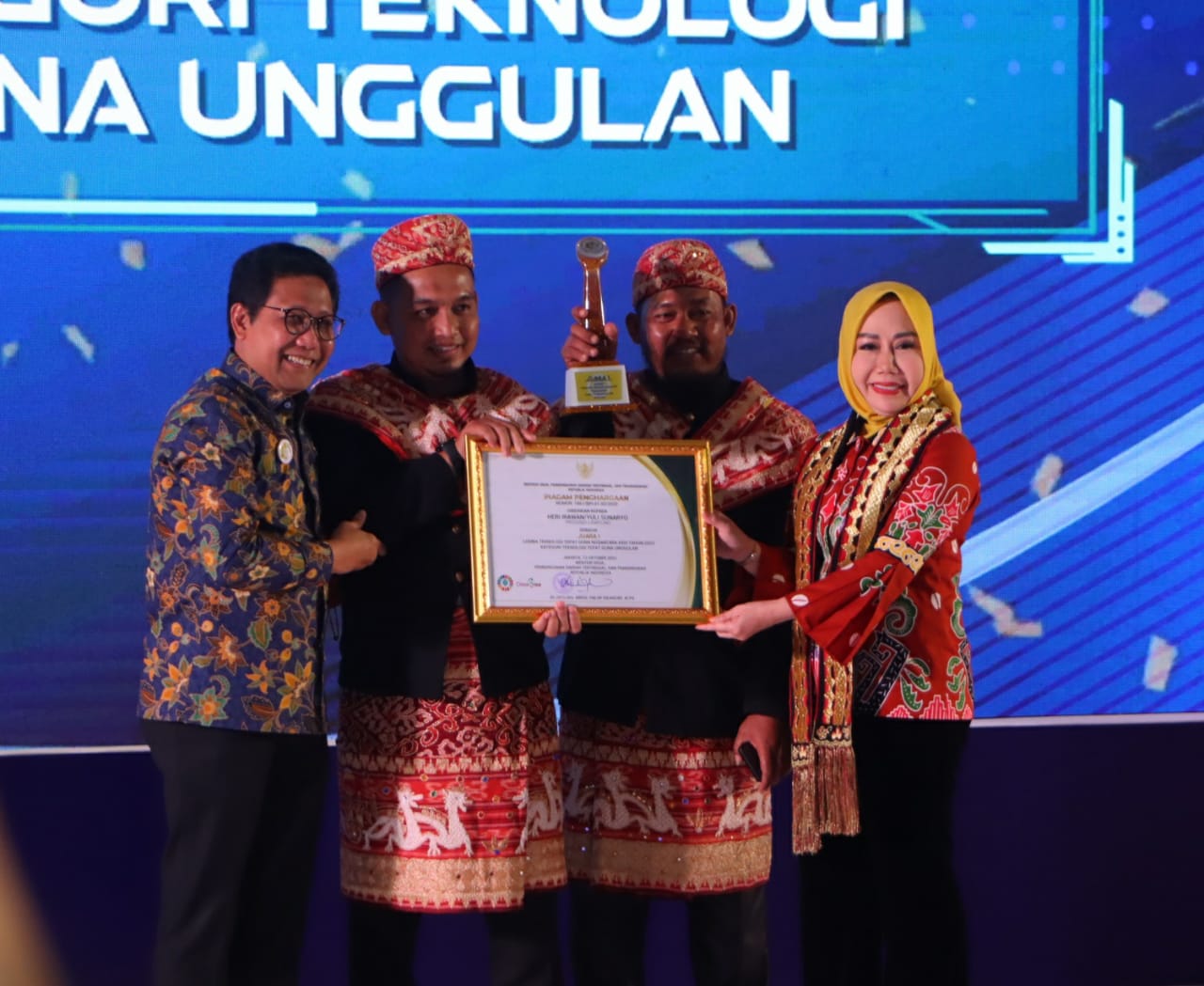 Pemprov Lampung Terima Tiga Penghargaan pada TTG Nusantara XXIII Tahun 2022