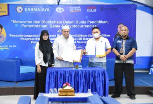 Prodi TI Kampus The Best IIB Darmajaya Gelar Seminar Metaverse dan Blockchain