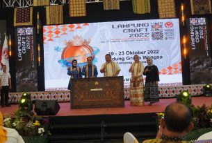 Rangkaian Opening Ceremony Lampung Craft Ke-III Tahun 2022 “The Exotica Of Way Kanan”