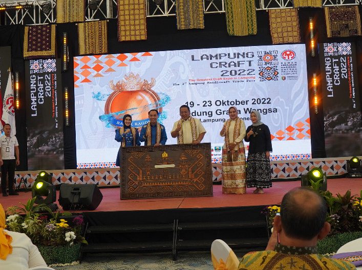 Rangkaian Opening Ceremony Lampung Craft Ke-III Tahun 2022 “The Exotica Of Way Kanan”