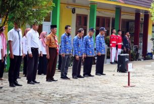 SMAN 01 Simpang Pematang Mesuji Gelar Upacara Bendera Hari Kesaktian Pancasila