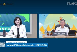 Sekretaris Daerah Provinsi Lampung, Fahrizal Darminto menjadi narasumber Tempo Energy Day 2022 dengan Tema "Inisiatif Daerah Menuju NZE 2060,"
