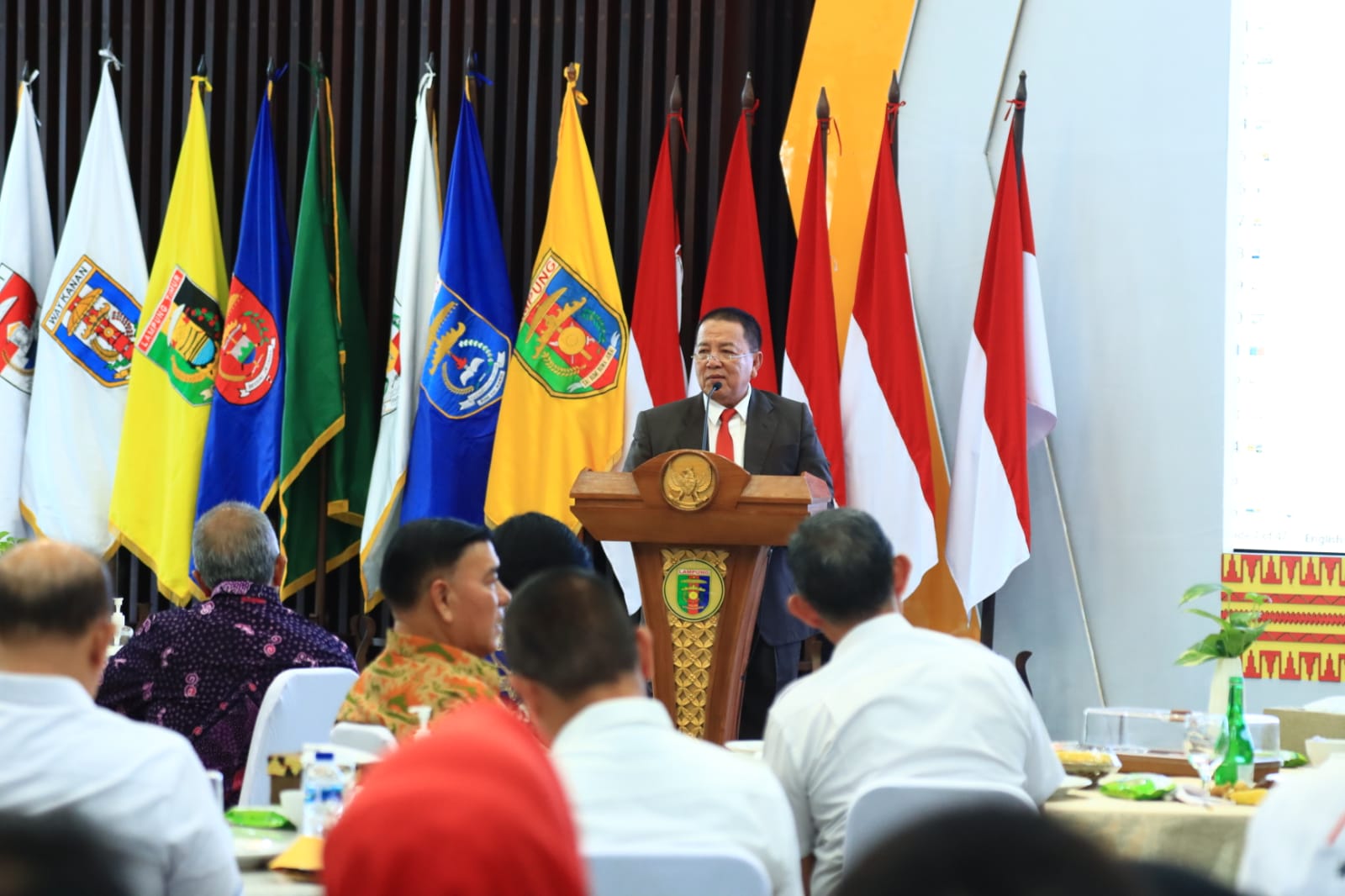 Terima Kunjungan Paguyuban Duta Besar RI, Gubernur Arinal Sampaikan Capaian Pembangunan dan Potensi Lampung