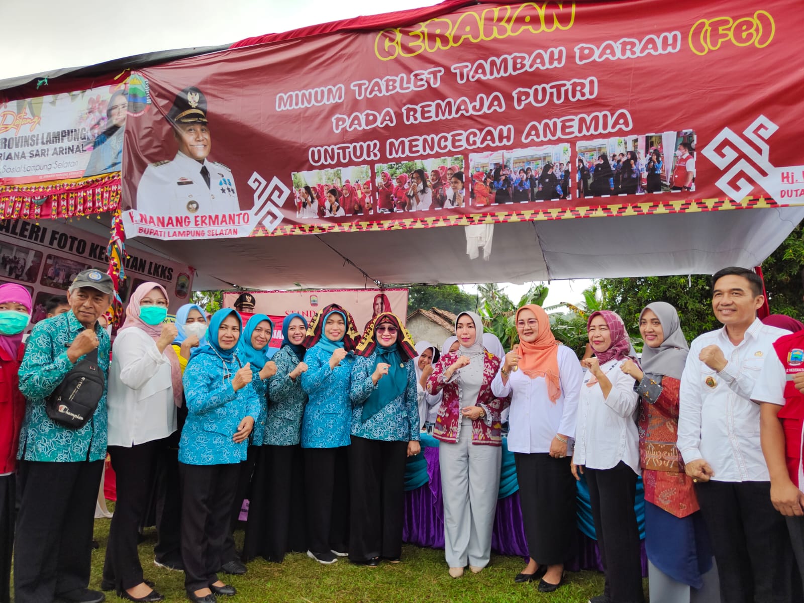 Tim Penggerak PKK Provinsi Lampung Melaksanakan Kunjungan Kerja Ke Kabupaten Lampung Selatan