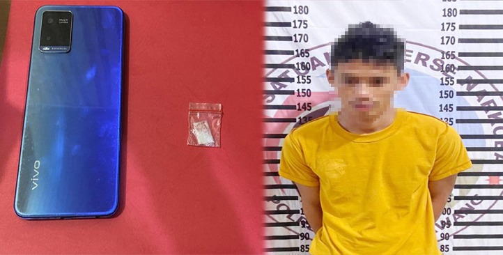Bawa Narkotika, Pemuda Asal Agung Jaya Ditangkap Polisi di Pinggir Jalintim