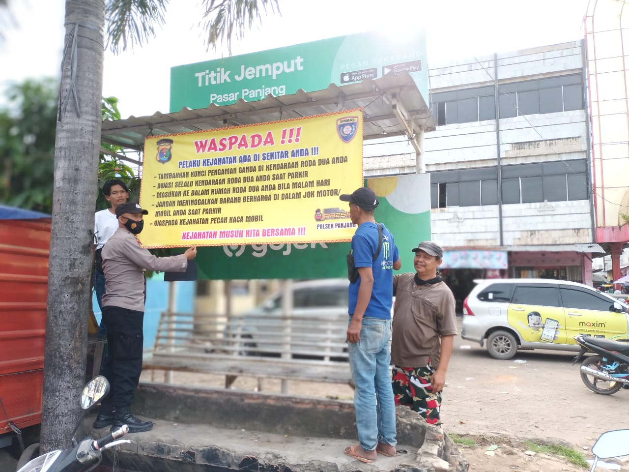 Cegah Curanmor Bhabinkamtibmas Tingkatkan Patroli Wilayah Binaan