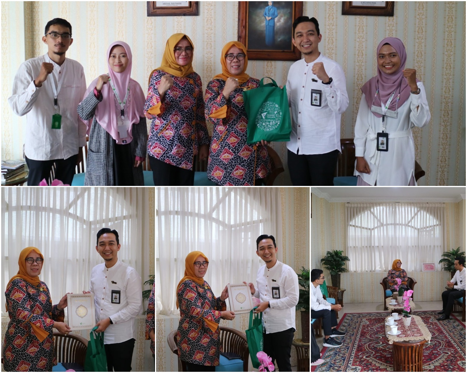 Bunda PAUD Provinsi Lampung, Terima Audiensi Dompet Dhuafa Lampung Terkait Program Pendidikan