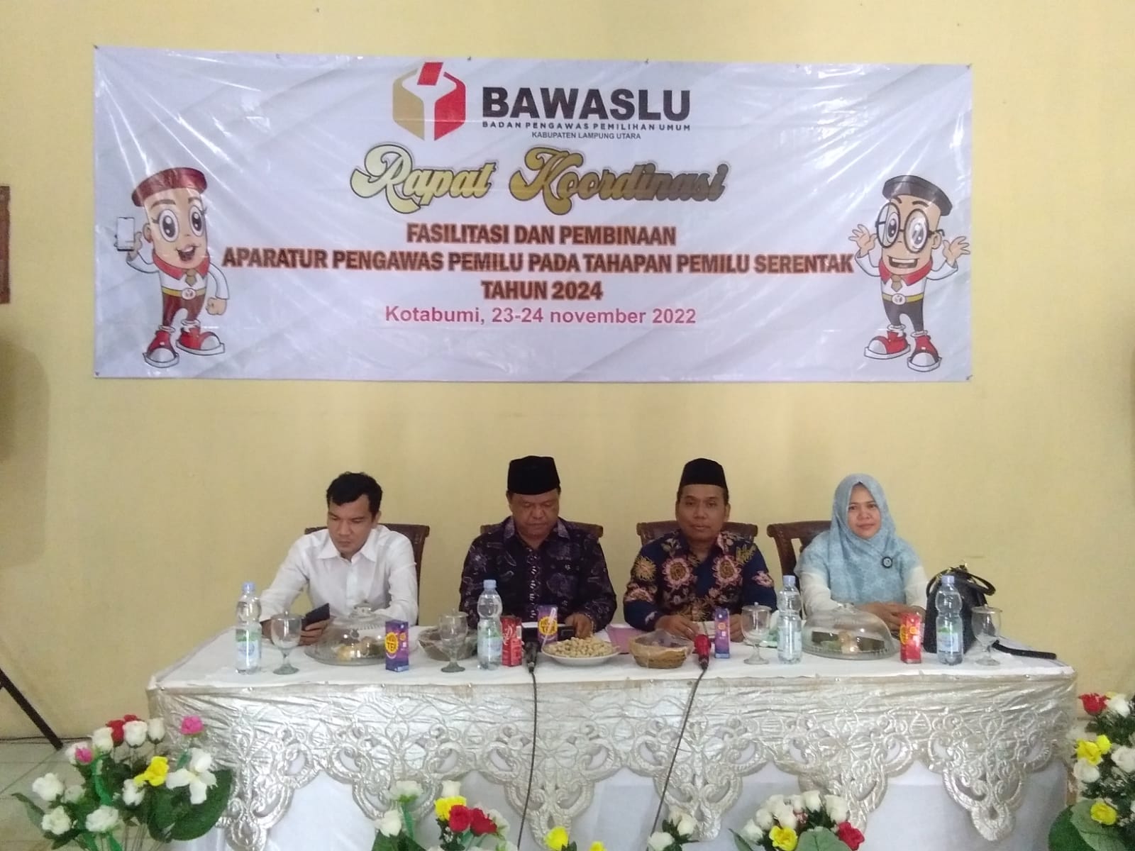 Bawaslu Gelar Rakor Fasilitasi dan Pembinaan Aparatur Pengawas