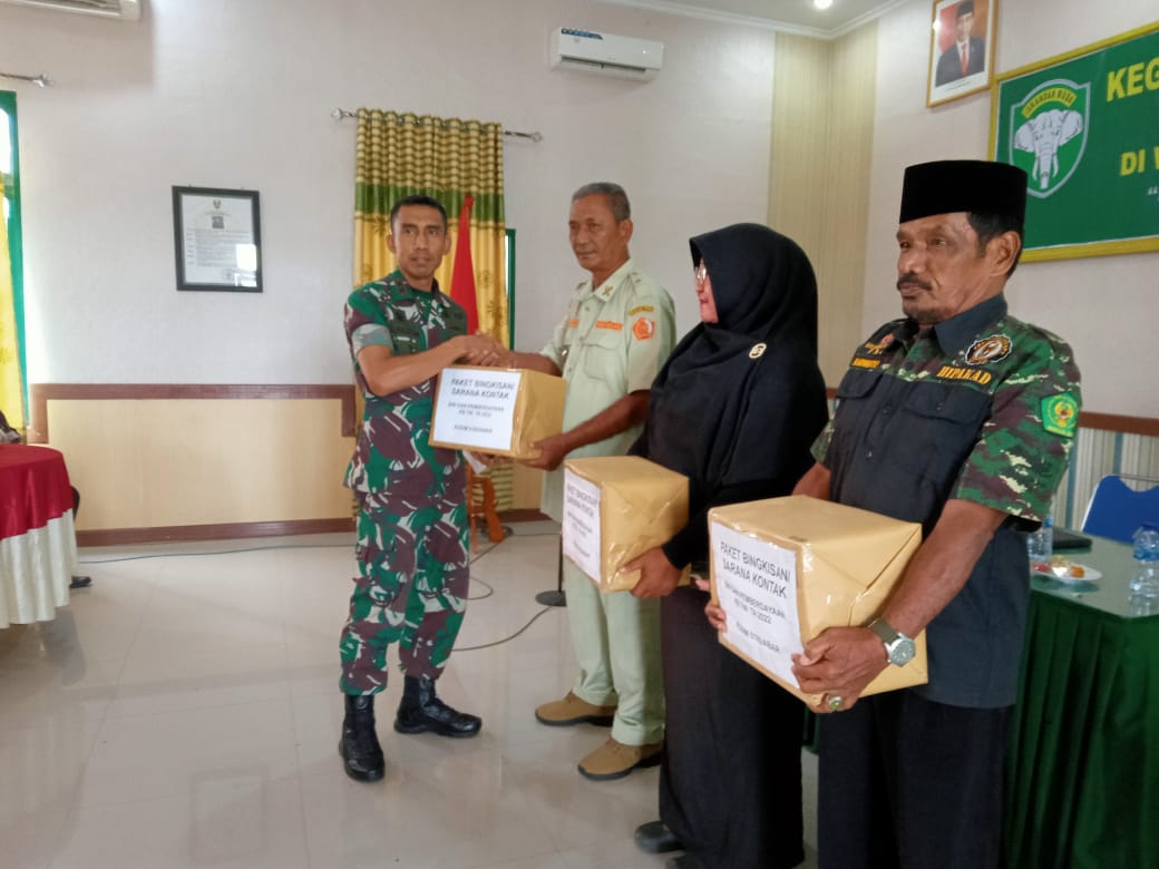 Dandim 0105/Abar Berharap Keluarga Besar TNI Turut Berkontribusi Positif Dan Jadi Kepanjangan Tangan TNI AD Dalam Menjaga Keutuhan NKRI