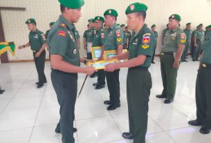 Dandim Boyolali Pimpin Wisuda 7 Prajurit Terbaiknya