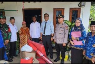 Gunaido Uthama serahkan bantuan kepada warga terdampak angin puting beliung