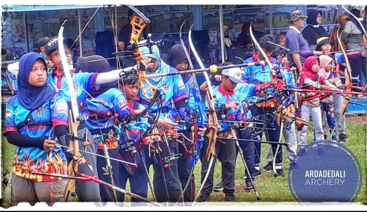 Jelang Festival Panahan Kendal, Ardadedali Archery Club Matangkan Persiapan Latihan