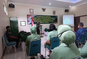 Kodim Boyolali Terima Ceramah Tim Bintal Rohani dan Idiologi Kodam IV /Diponegoro