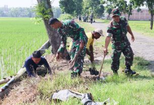 Pembinaan Lingkungan Hidup, Kodim Bojonegoro tanam ribuan Pohon Penghijauan