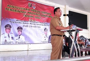 Pemprov Lampung Gelar Penyuluhan Hukum Terpadu di Kabupaten Mesuji
