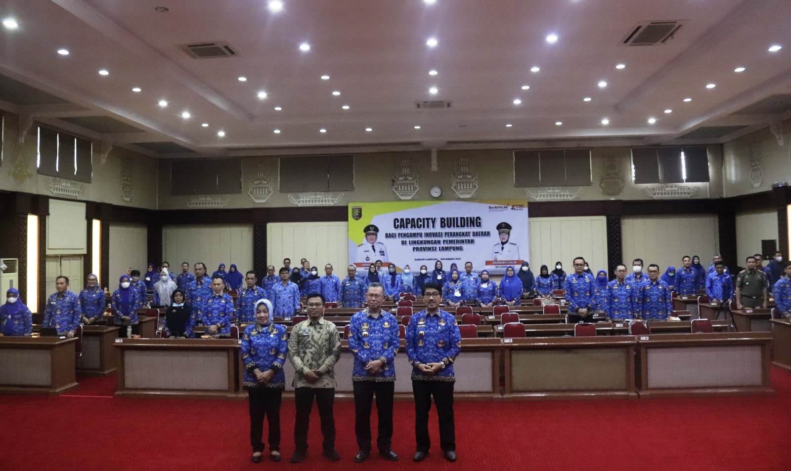 Peningkatan Capacity Building Bagi Pengampu Inovasi Perangkat Daerah di Lingkungan Pemerintah Provinsi Lampung
