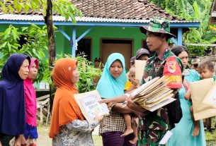 Program Babinsa Masuk Dapur, Kodim Bojonegoro salurkan Bantuan untuk Warga Kurang Mampu