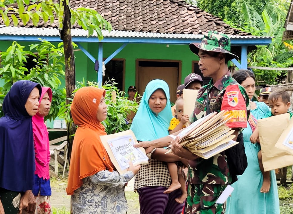 Program Babinsa Masuk Dapur, Kodim Bojonegoro salurkan Bantuan untuk Warga Kurang Mampu