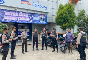 Samapta Polres Tulang Bawang Gelar Patroli Presisi di Tiga Lokasi Berbeda