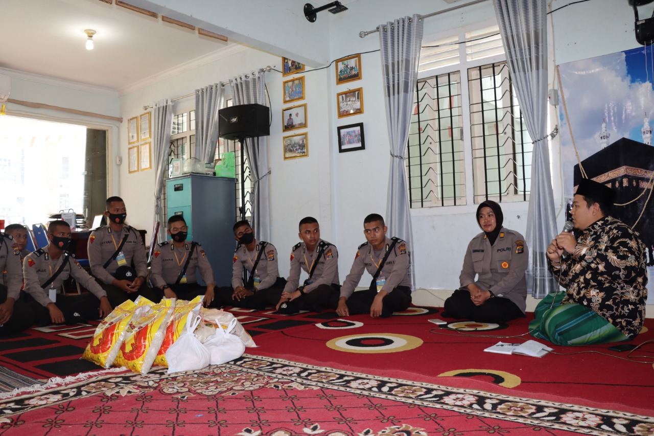 Siswa Latja di Polresta Bandar lampung Gelar Anjangsana dan Silaturahmi ke Panti Asuhan Ar Rauf Syahira