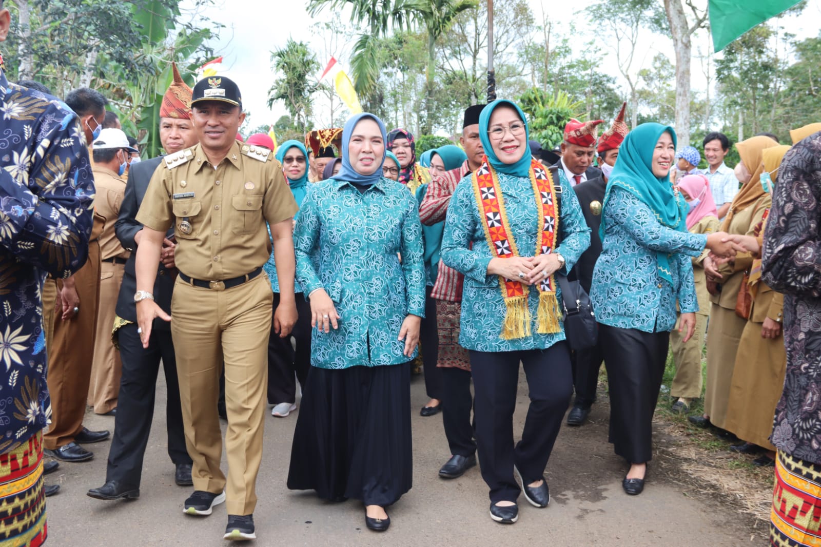 TP PKK Provinsi Lampung Melaksanakan Kunjungan Kerja ke Kabupaten Lampung Barat