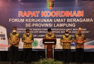 Wagub Chusnunia Membuka Rapat Koordinasi Forum Kerukunan Umat Beragama (FKUB) se-Provinsi LampungWagub Chusnunia Membuka Rapat Koordinasi Forum Kerukunan Umat Beragama (FKUB) se-Provinsi Lampung