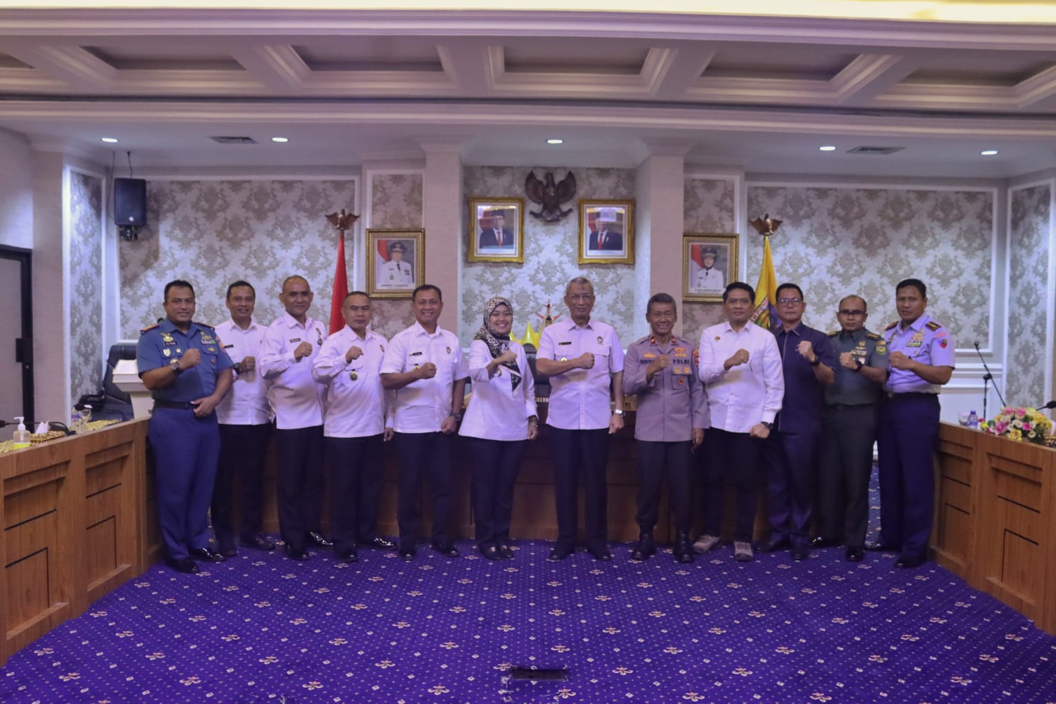 Wagub Chusnunia Terima Kunjungan Sekretaris Jenderal Dewan Ketahanan Nasional