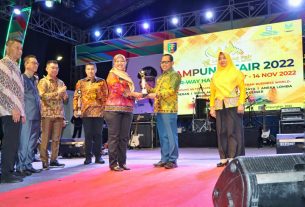 Wakil Gubernur Lampung Resmi Tutup Lampung Fair Tahun 2022