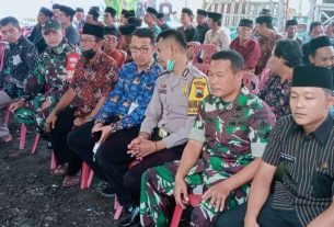 Wujud Nyata Kepedulian, TNI Polri Takziah warga Binaannya
