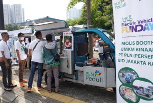 5 Gerobak Motor Listrik UMKM Binaan PLN Ramaikan EV FUNDAY