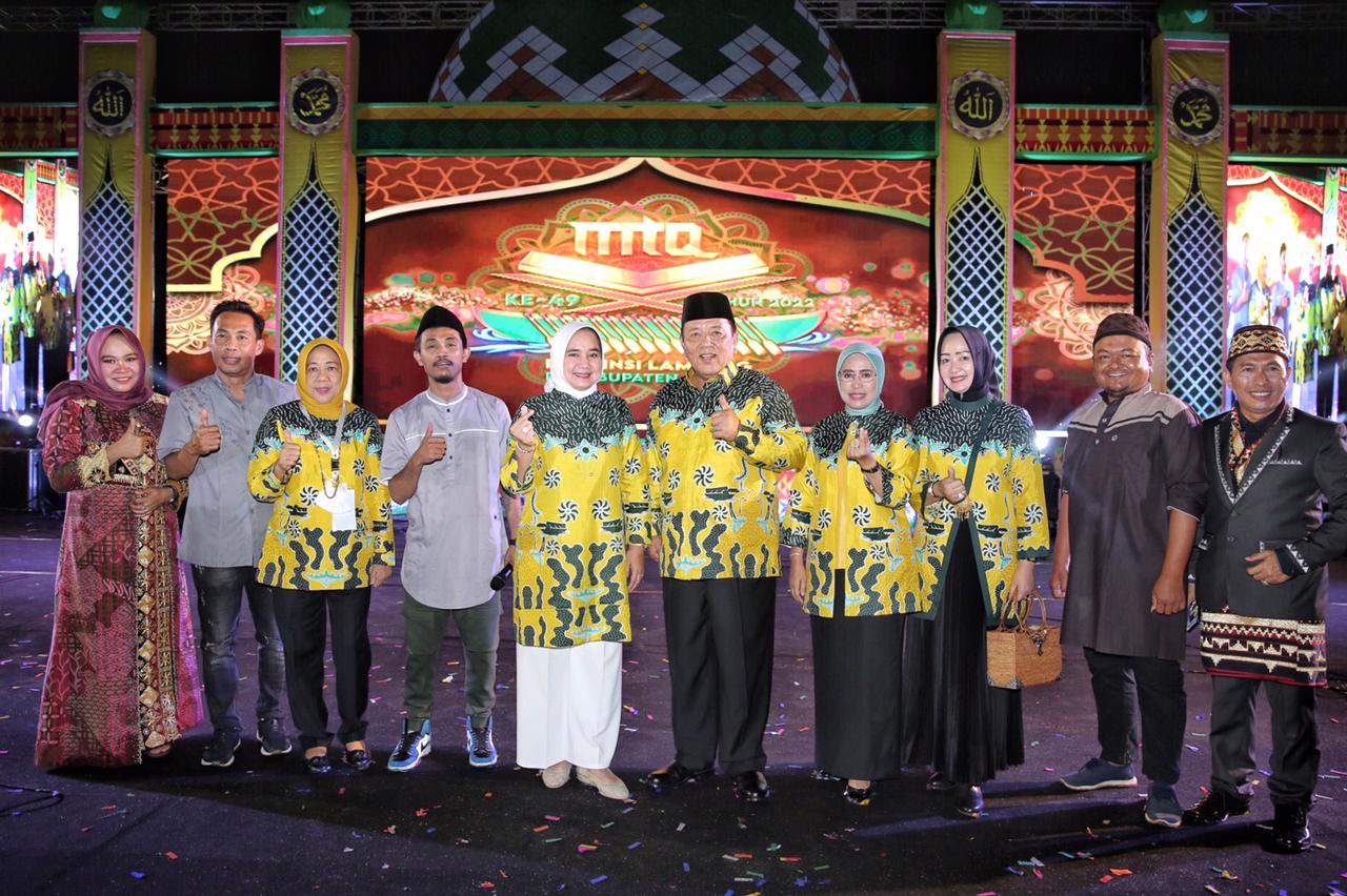 Buka MTQ Provinsi Lampung ke- 49 di Mesuji, Gubernur Arinal Ajak Tingkatkan SDM Unggul dan Qur’ani Menuju Lampung Berjaya