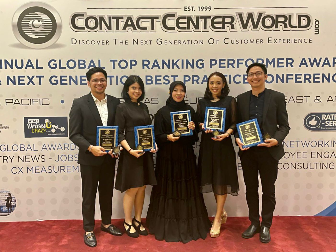 Contact Center PLN 123 Borong 5 Penghargaan Gold di Global Contact Center World 2022