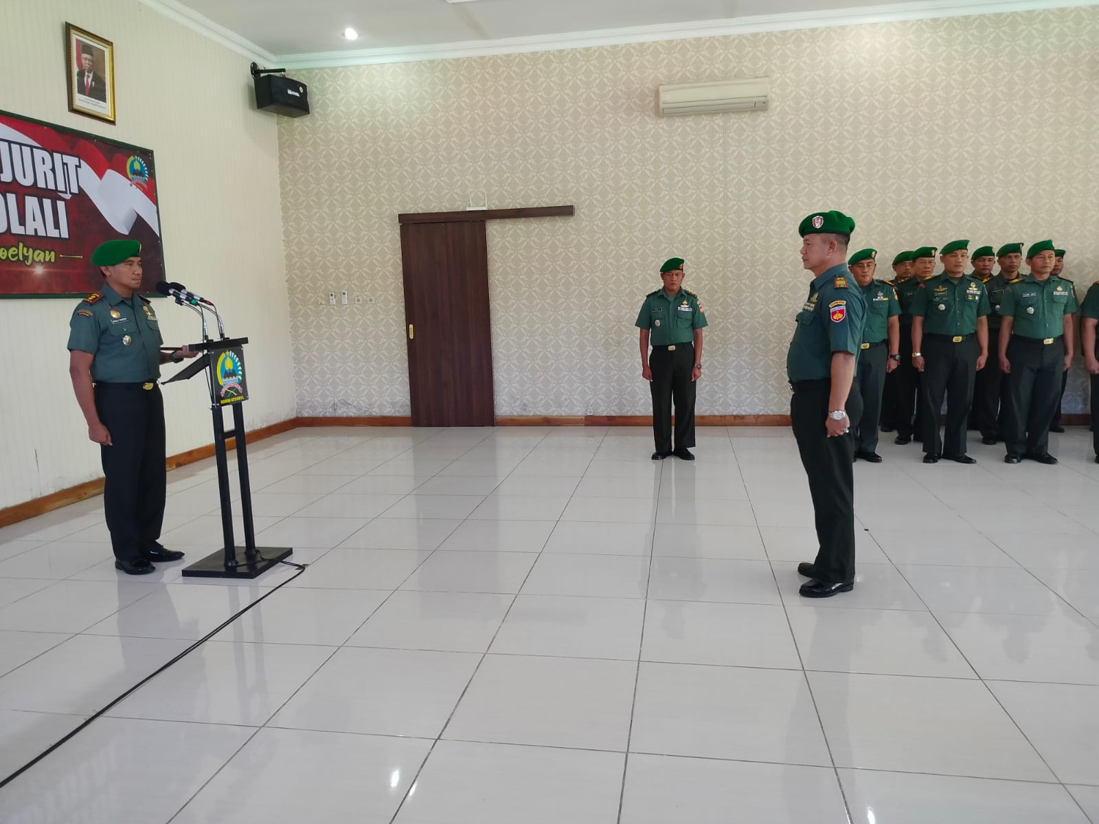 Dandim Boyolali Pimpin Upacara Masa Persiapan Pensiun ( MPP)