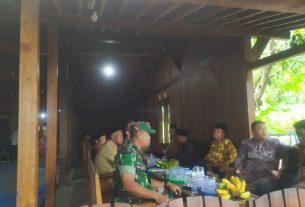 Dekat Dengan Rakyat, Babinsa Wonosegoro Hadiri hajatan Warga Binaan