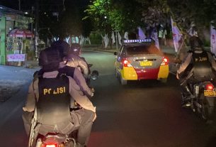 Diduga akan Balap Liar 6 Kendaraan Bermotor R2 diamankan Polisi