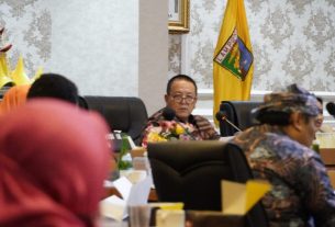 Gubernur Arinal Djunaidi Menerima Kunjungan Kerja Komisi IX DPR RI Ke Provinsi Lampung