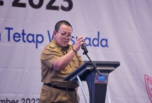Gubernur Arinal Djunaidi Serahkan DIPA dan Buku Alokasi Transfer Ke Daerah Tahun Anggaran 2023 kepada Satker dan OPD se- Provinsi Lampung