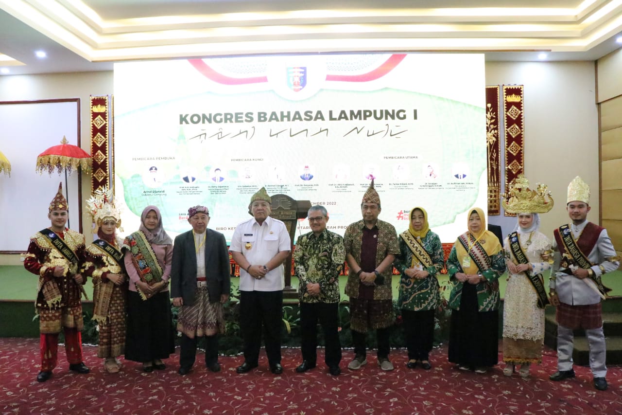 Gubernur Arinal Meminta Kongres Bahasa Lampung dapat Merumuskan Strategi Menggali, Memelihara, dan Mengembangkan Bahasa Lampung