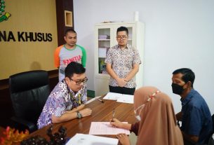 Kejaksaan negeri Lampung Barat Terima titipan Kerugian Negara