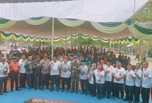 Pemkab Lampura gelontorkan anggaran 6 Miliar lebih untuk pembangunan di Kecamatan Kotabumi Utara