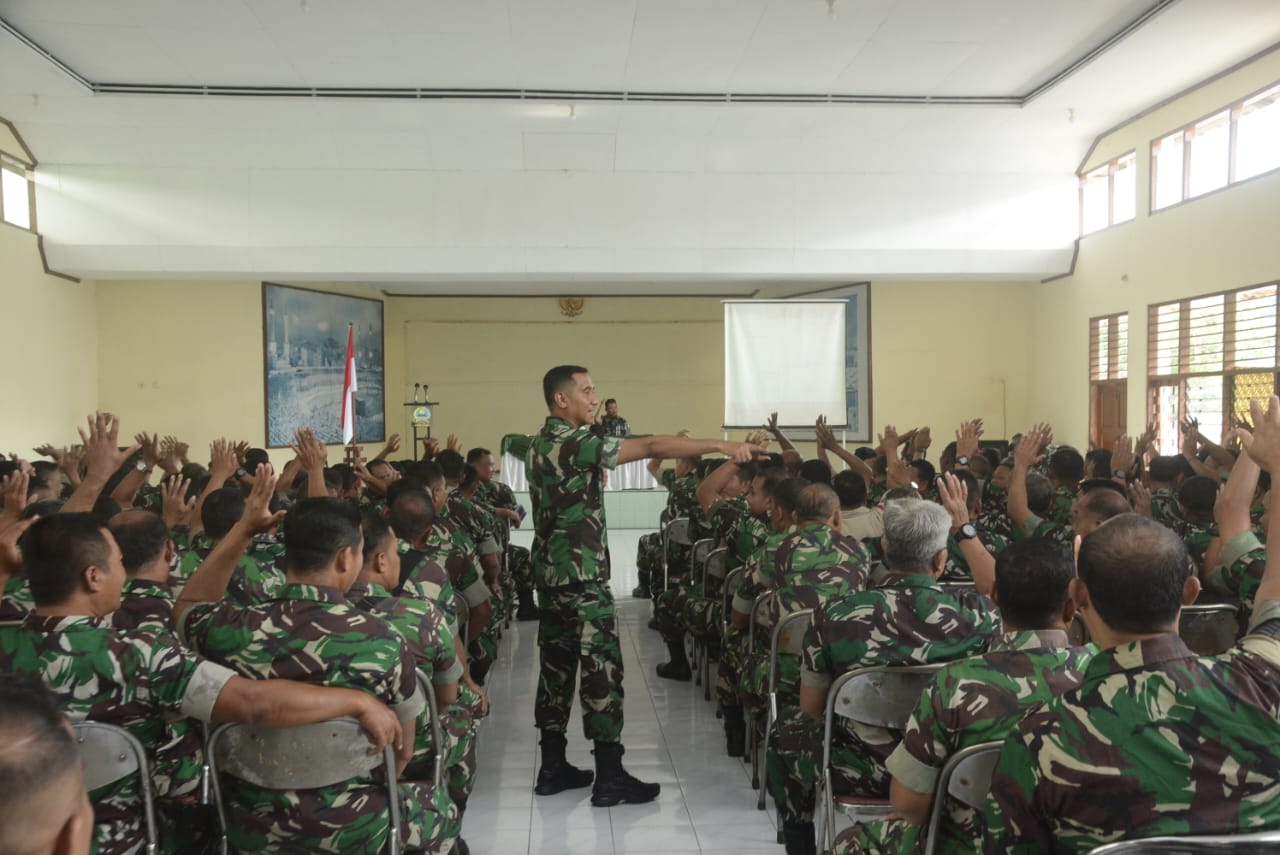 Pentingnya Kelancaran Tugas, Dandim Boyolali gelar Jam Komandan Di IPHI Boyolali