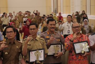 Polda Lampung dapat penghargaan tentang keterbukaan informasi publik