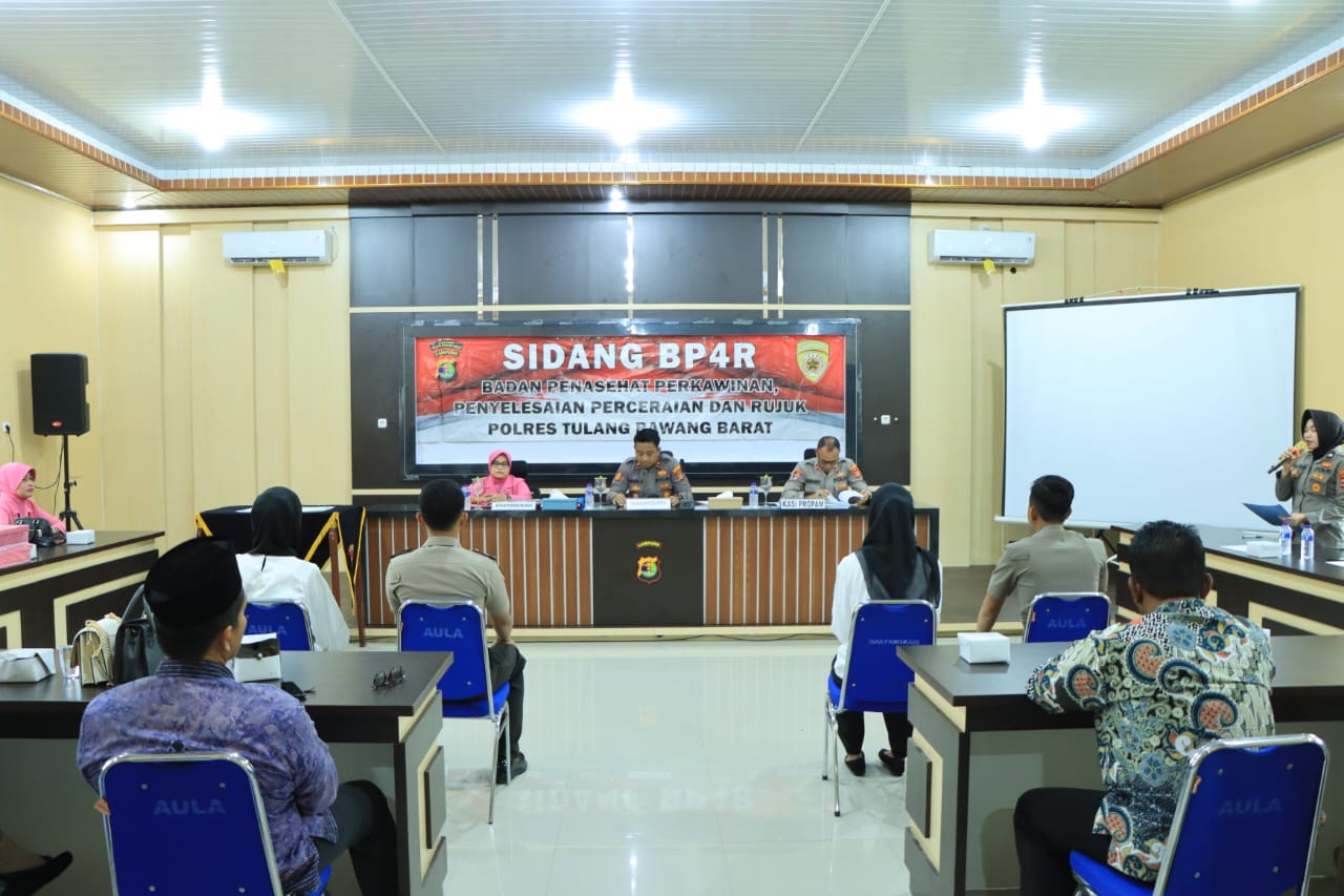 Sidang BP4R Bagi Anggota Polri Sebelum Melaksanakan Perkawinan.