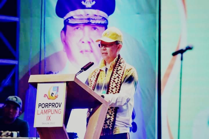 Tutup Porprov, Arinal: Ajang Kembalikan Kejayaan Lampung di Bidang Olah Raga
