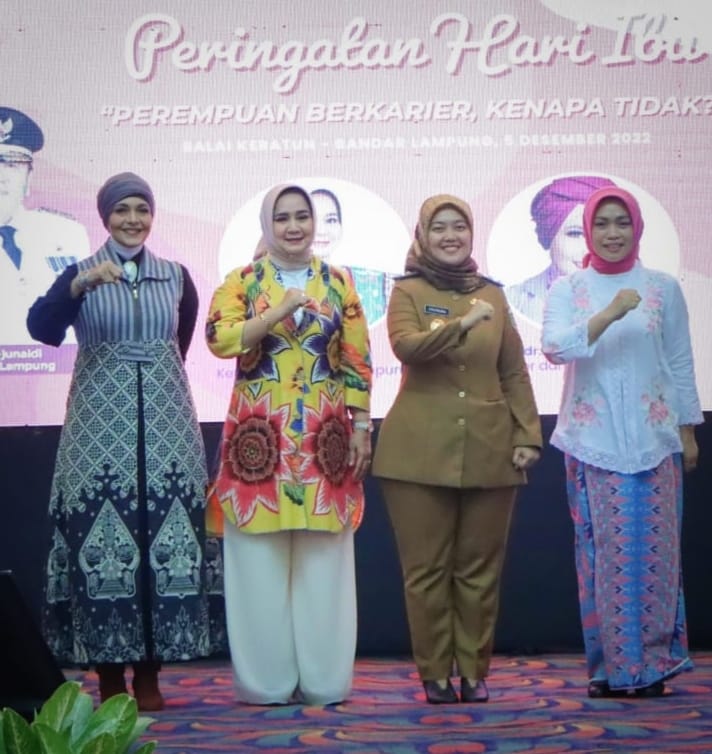 Wagub Chusnunia Buka Seminar Dalam Rangka Peringatan Hari Ibu Tahun 2022, Riana Sari dan Lula Kamal Jadi Narasumber