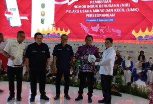 PNM Bekerjasama Dengan Kementerian Investasi Berikan 550 Nasabah Nomor Induk Berusaha