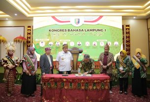 Gubernur Arinal Djunaidi Buka Kongres Bahasa Lampung I yang akan Menjadi Tonggak Pelestarian Budaya, Bahasa, dan Aksara Lampung